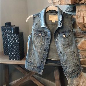 Anthropologie Pilcro Denim Vest